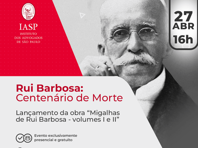 Rui Barbosa Centen Rio De Morte Migalhas